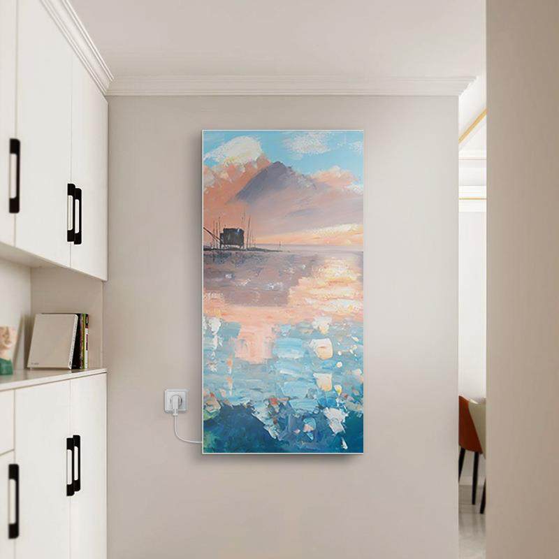 石墨稀取暖器暖器远红外立式壁挂式恒温静音电暖器加热器智能