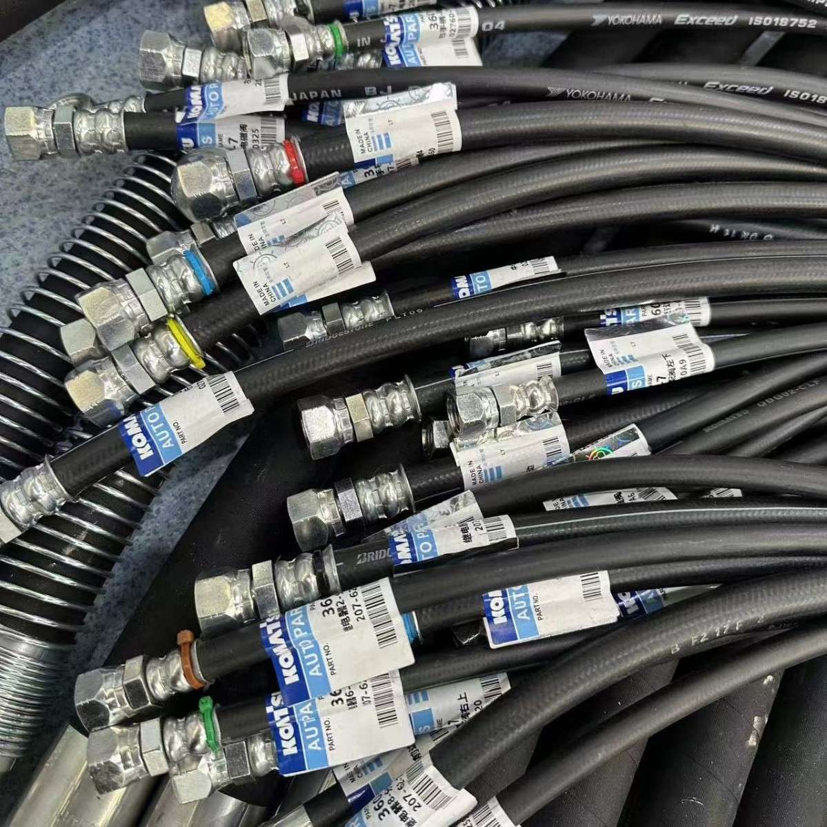 直销200-8左手柄管20Y-62-53420 散热器软管耐高温等液压油管