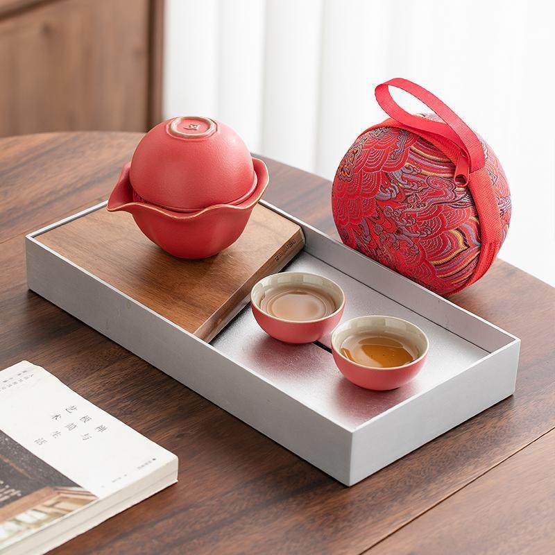 旅行茶具快客杯套装便携包一壶二杯单人泡茶私人制商标加印LOGO,鲜花速递/花卉仿真/绿植园艺,割草机/草坪机,淘宝优惠券,粉丝福利购,淘宝优惠卷