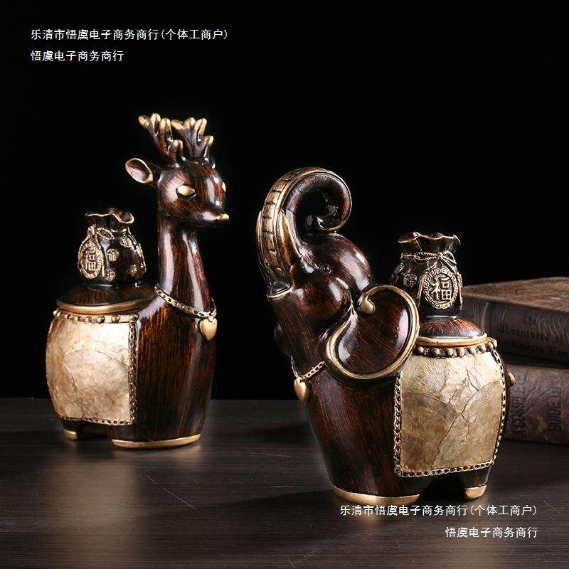 美式牙签筒家用收纳盒个性创意欧式餐厅盒客厅牙线奢华复古