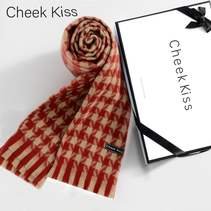 CheekKiss旗舰店围巾女冬季保暖韩版送女生女友闺蜜妈妈生日礼物
