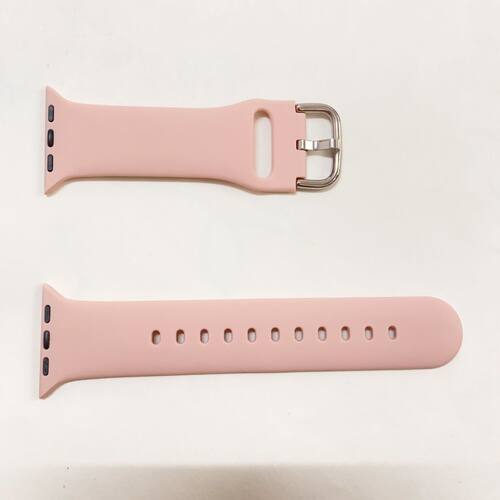 适用接口33-35mm苹果表带iwatch硅胶Apple多色舒适透气高颜值轻奢