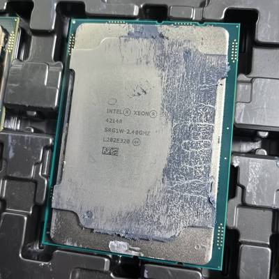 议价英特尔至强4214R CPU，银牌12核心24线适用