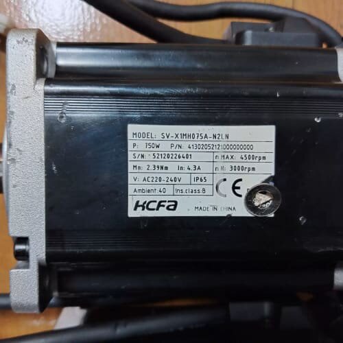 议价750wX3E伺服电机SV-X3EA075A-A2电机适用