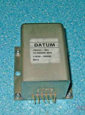 议价DATUM 10MHz恒温晶振 OCXO，功能正常，适用
