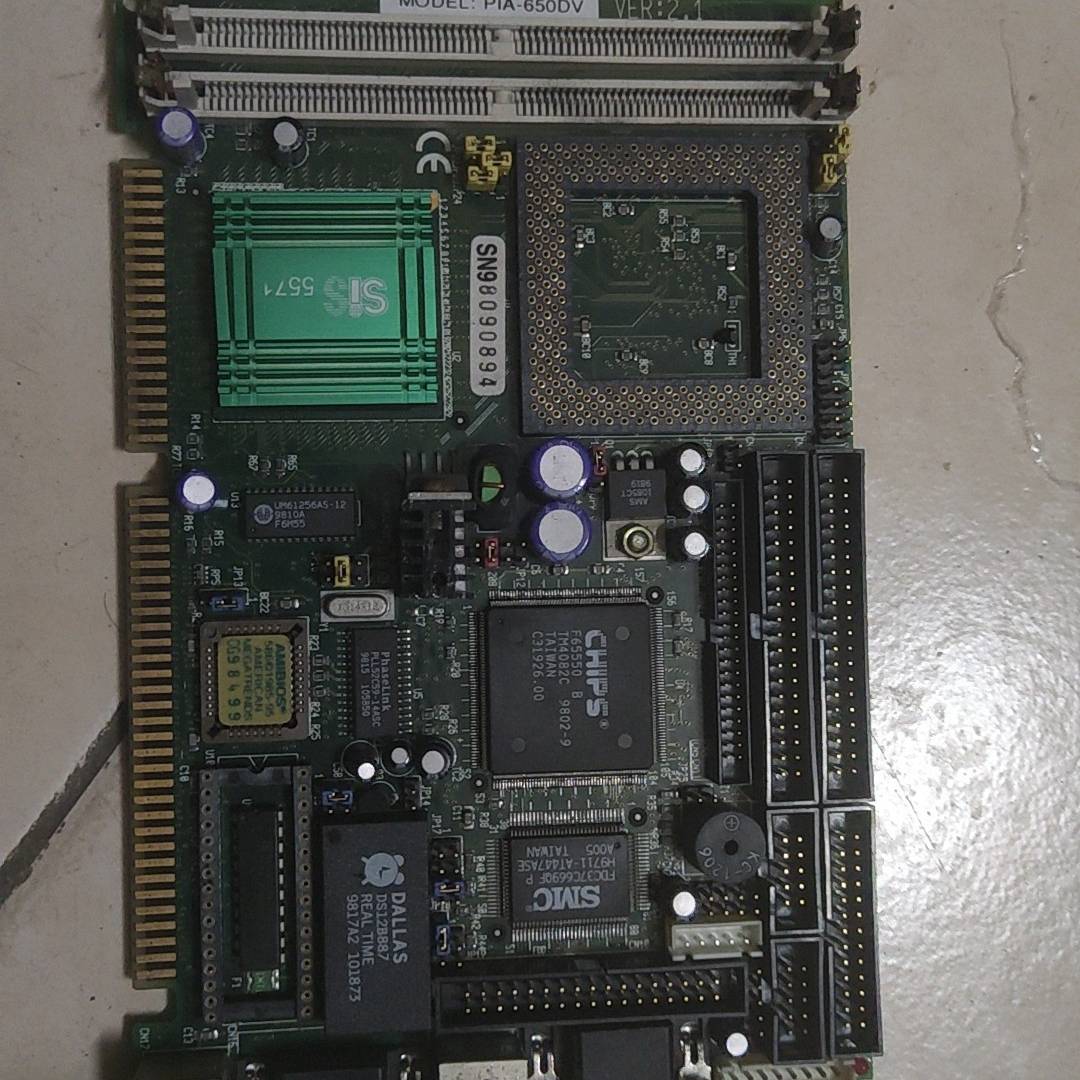 议价PIA-650DV  ISA 半长板卡 工业工控主板 适用