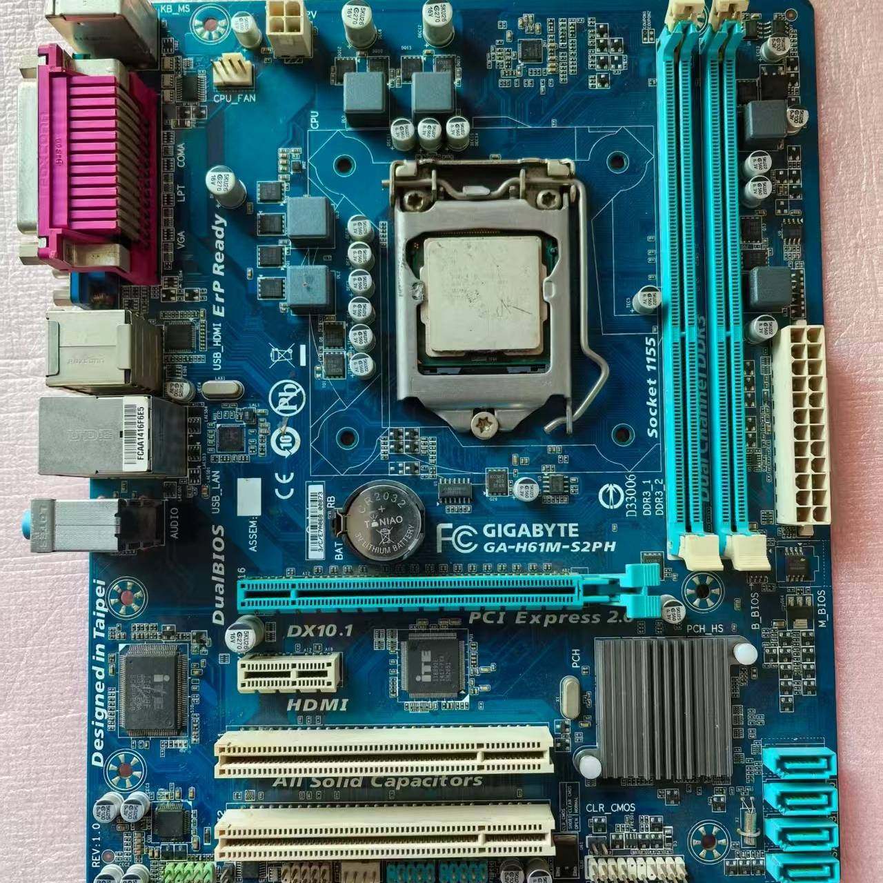 议价技嘉GA-H61M-S2PH主板，，测试好发货。适用