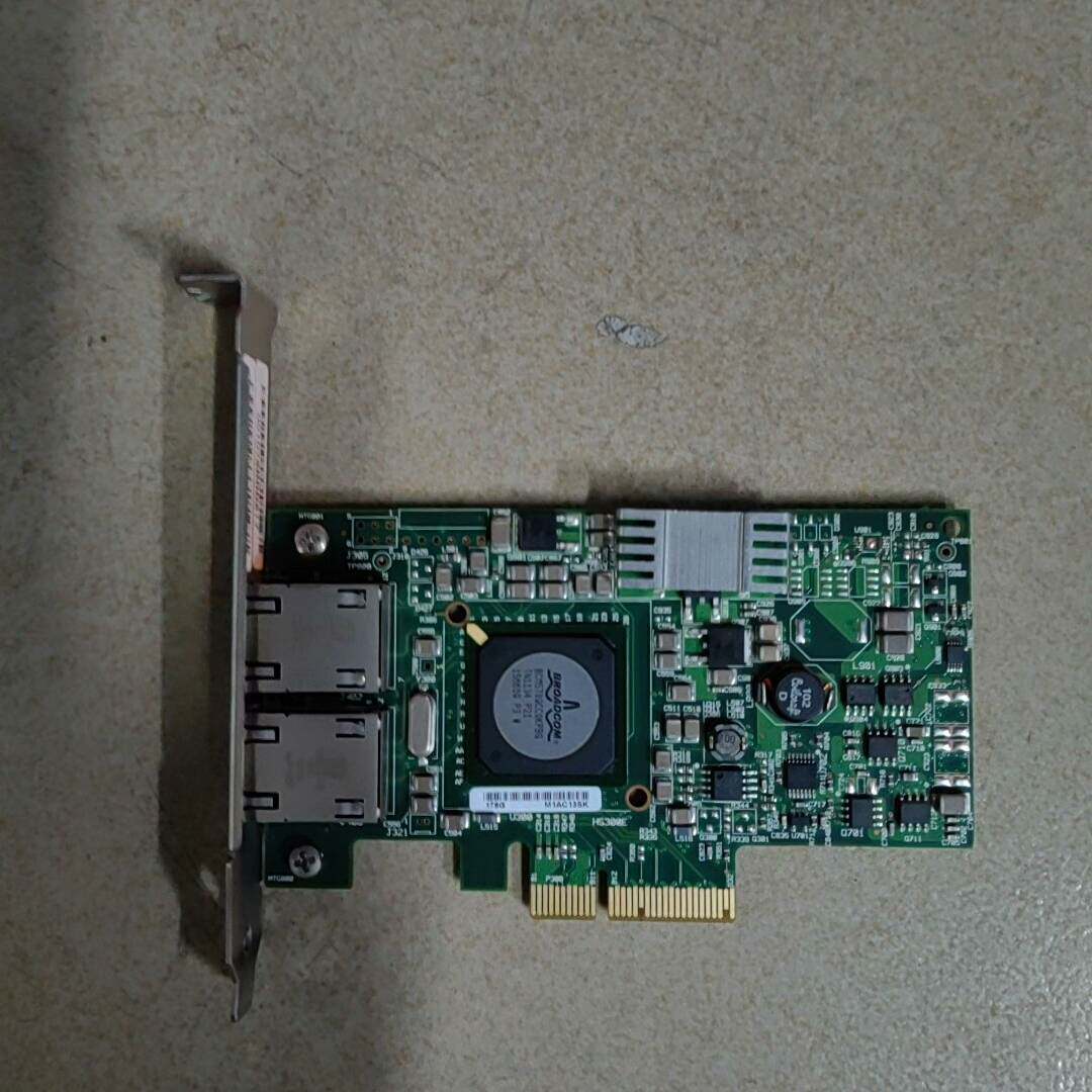 议价博通BCM 5709C 双口千兆以太网卡 PCI-E 4适用