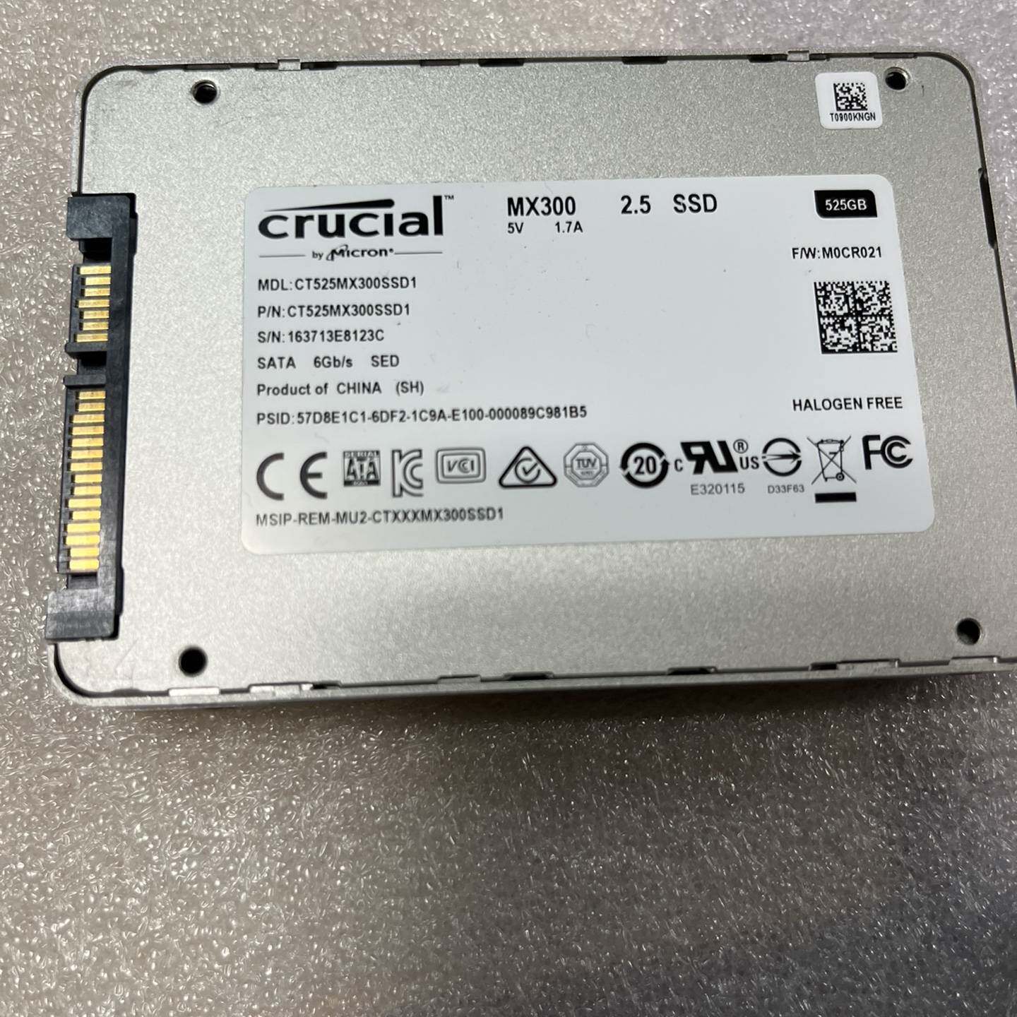 议价CRUCIAL/英睿达 MX300 525GB拆机固态硬盘适用