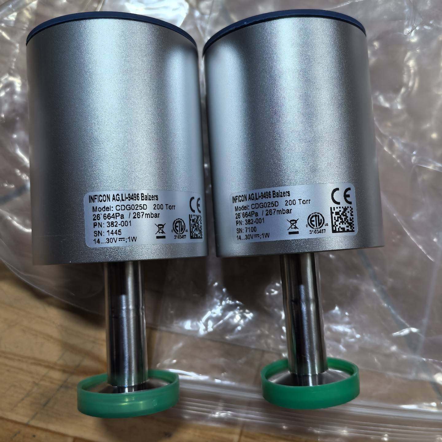 议价INFICON真空计 200Torr,KF接口，功能包好适用