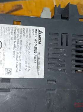议价vfd7a5ms21ansaa主板220v1.5kw主轴变频适用