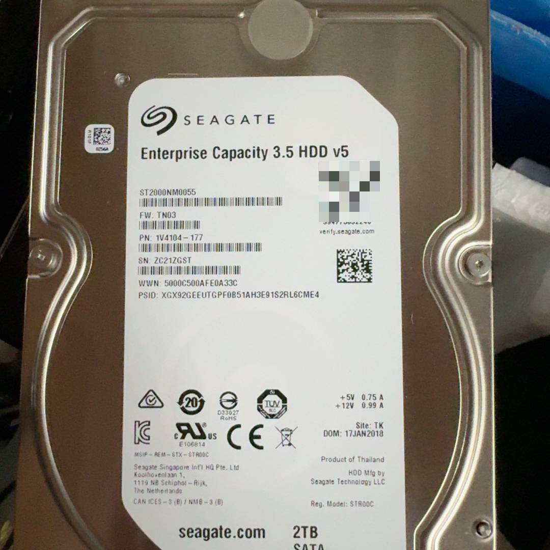 议价希捷 ST2000NM0055  硬盘标签撕掉了适用