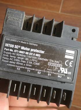 议价KRIWAN科瑞文压缩机保护器INT69SC功能适用