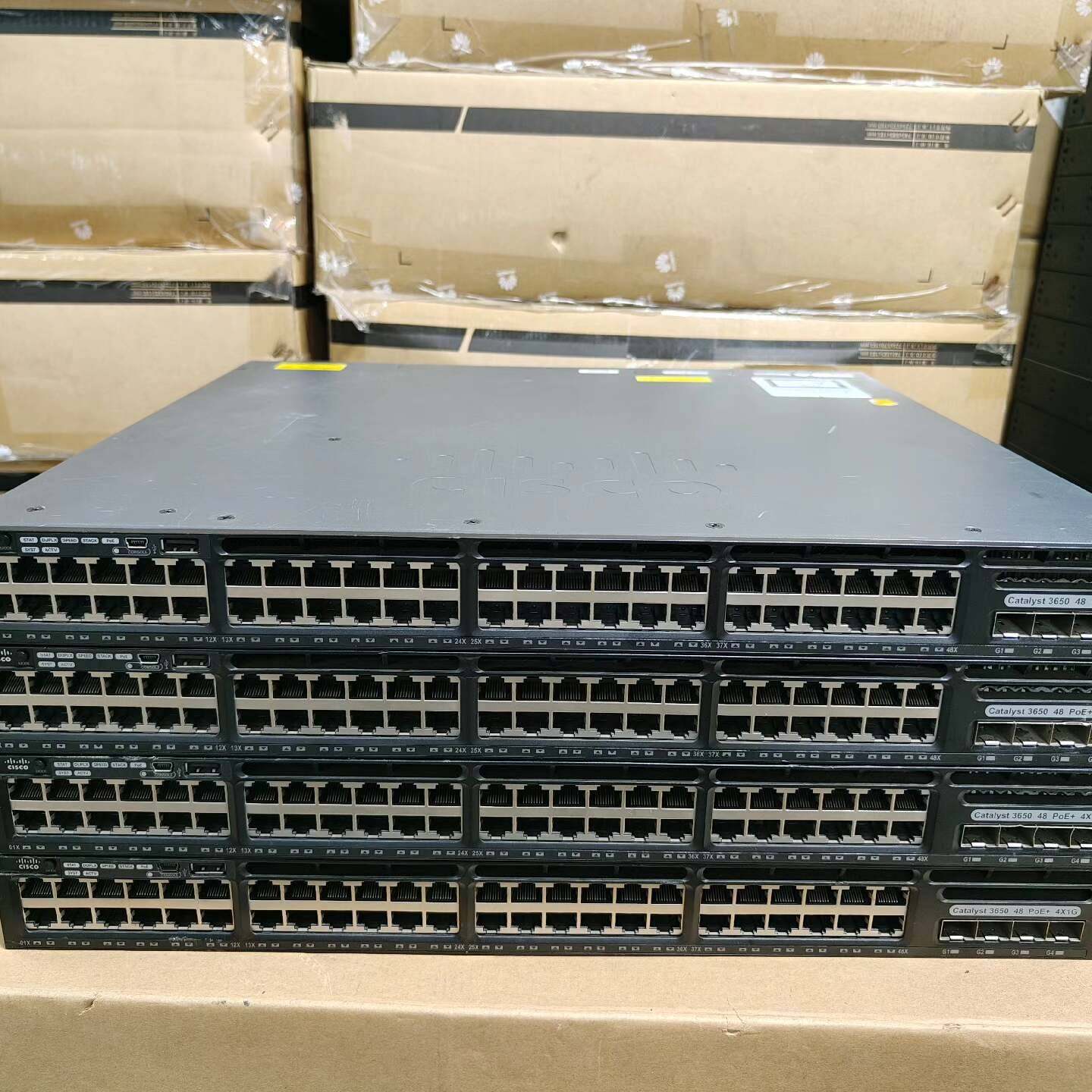 议价CiSCO/思科WS-C3650-48PS-S 48口千兆P适用