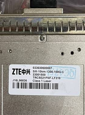 议价ZTE SM-10KM-1300-100G-C 光模块T适用