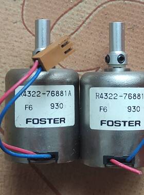 议价FOSTER电机马达R4322-76881A/F6  930适用