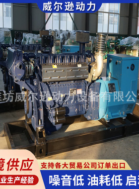 潍坊250KW船用发电机组WP12CD317E200