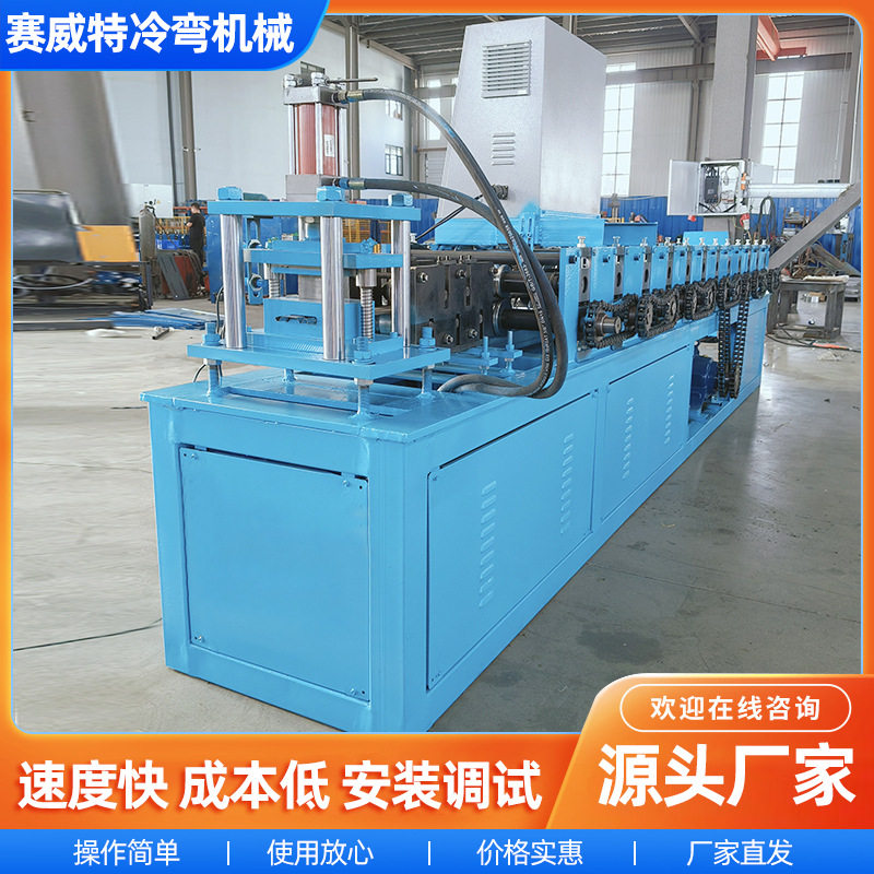 卷门帘设备卷帘门压瓦机 铁皮卷门帘成型机 全自动抗风卷闸门设备