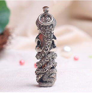 盖灵蛇 掩面拉胡项链吊坠 kloy 泰国佛牌