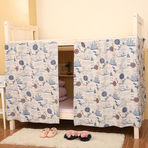 可伸缩钢丝绳大学生女寝室宿舍上铺床帘支架遮光帘下铺固定挂绳子