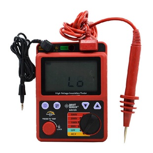 希玛AR3125高精度高压兆欧绝缘电阻测试仪5000V多档位电子摇表5KV