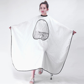 围布不沾发高档缇花发廊剪发围布绣花围布防静电定制美发围布潮