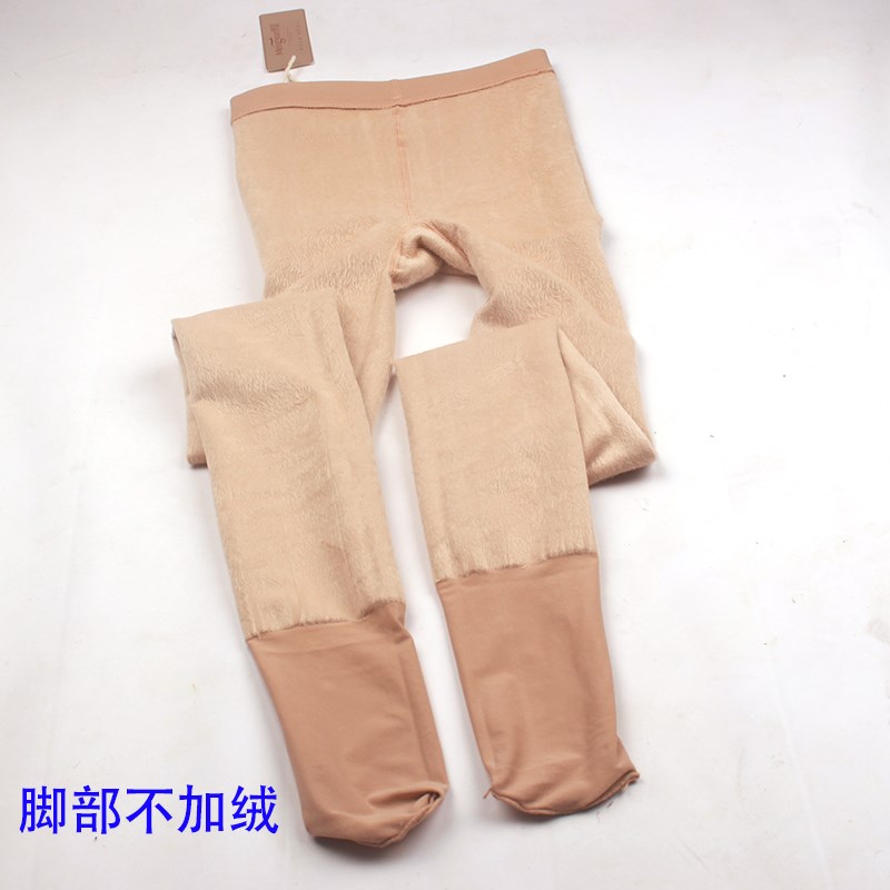 梦韵丝袜秋冬加绒薄绒打底裤袜微压显瘦防勾丝连裤袜单面加档9516