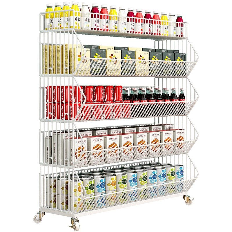 超市置物架多功能零食分层架子落地可移动饮品储物架便利店收纳架,商业/办公家具,超市货架,淘宝优惠券,粉丝福利购,淘宝优惠卷