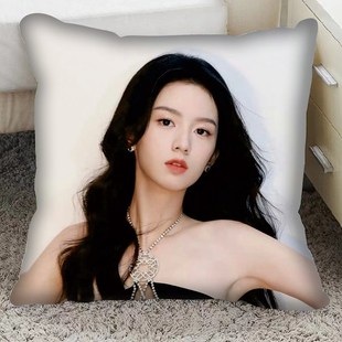 周也抱枕定制照片周边人形玩偶公仔学生办公室靠枕腰枕生日礼物