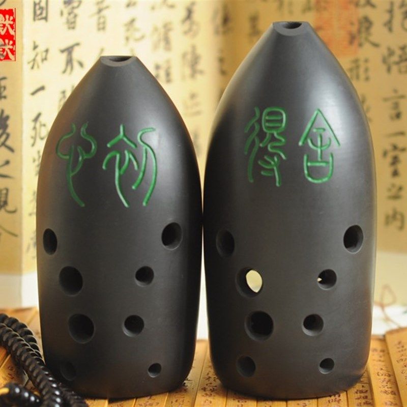 阴氏陶埙 中级演奏埙 十孔笔筒埙 默默西风挑选试音,乐器/吉他/钢琴/配件,埙,淘宝优惠券,粉丝福利购,淘宝优惠卷