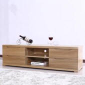 全实木电视柜纯榆木小户型客厅卧室地柜收纳柜储物柜