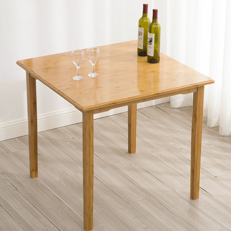 方桌简约儿童学习桌小桌子吃饭桌正方形实木四方桌家用小户型餐桌