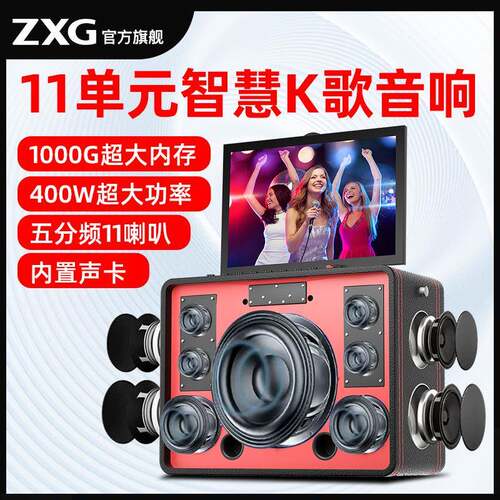 ZXG加X11一体式家庭ktv音箱套装全套家用卡拉OK音响户外广场舞
