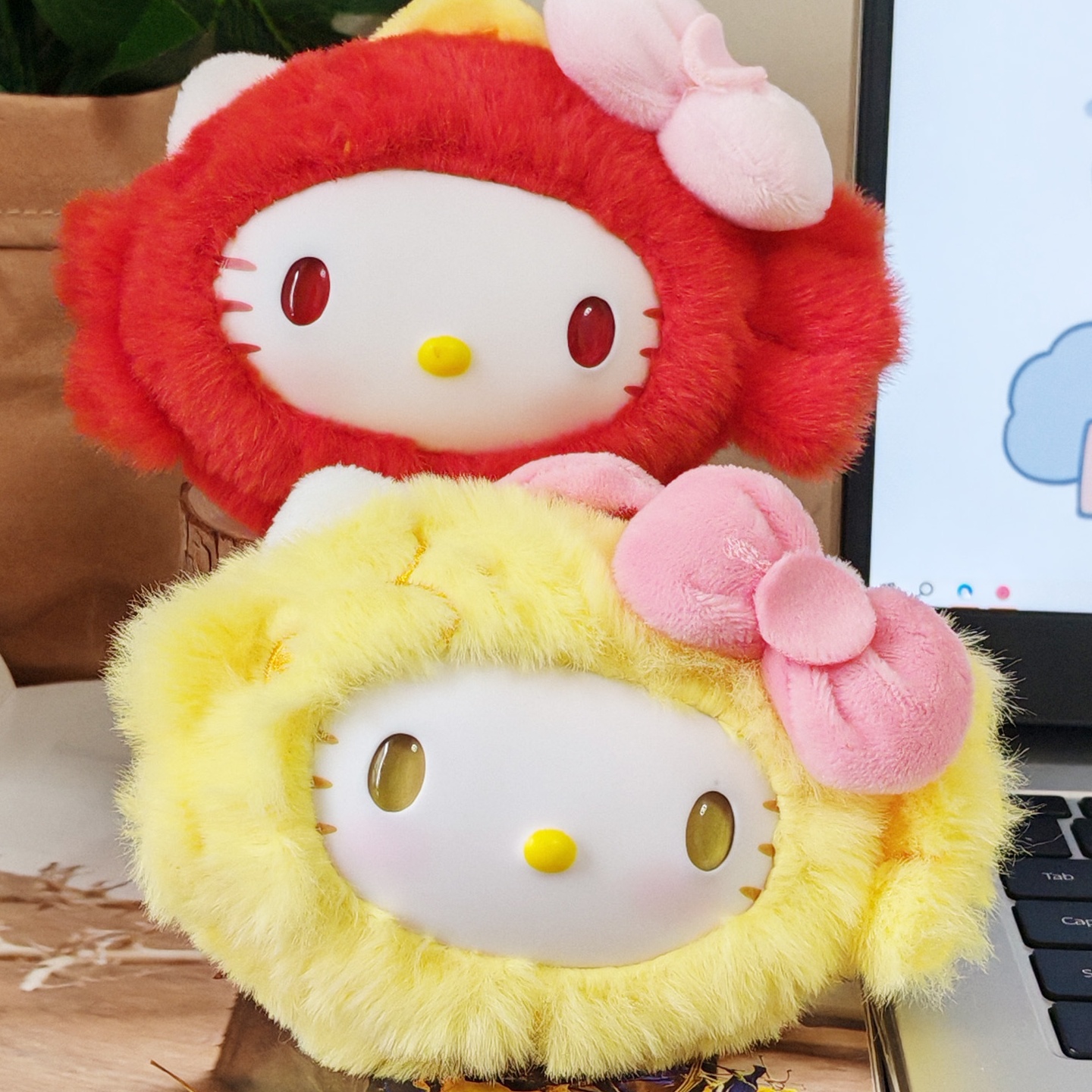 玩具爆款网红hellokitty小挂件玩偶毛绒挂件小玩偶哈喽kt猫小挂件