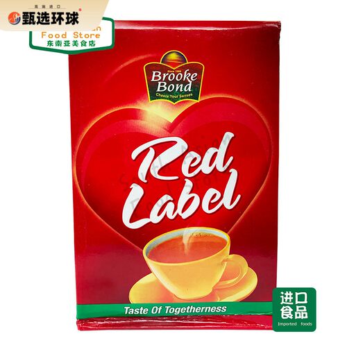 Indian food布鲁克邦德红茶 Black tea 红标茶 Red Label Tea红茶