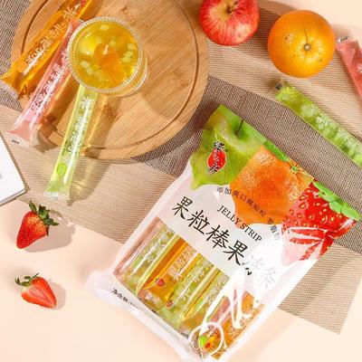 蜡笔小新 720g果粒棒果冻条多果味Q弹椰果清爽童年解馋小零食LB