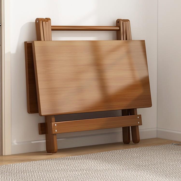 折叠桌子家用饭桌户外便携式出租房餐桌小户型可收纳摆摊小四方桌