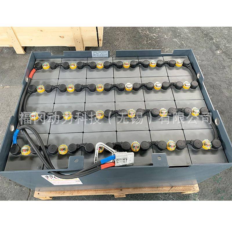 叉车用蓄电池750Ah工厂生产48V-6PZS750工业牵引电瓶海斯特E45XN