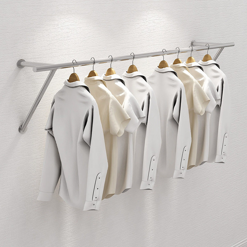 服装店服饰展示架童装女装挂衣架上墙货架侧挂组合陈列架壁挂新款