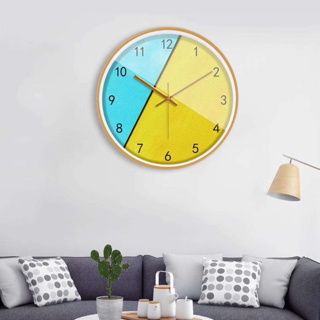 静音装饰挂钟客厅卧室现代简约个性创意时尚钟表北欧挂表