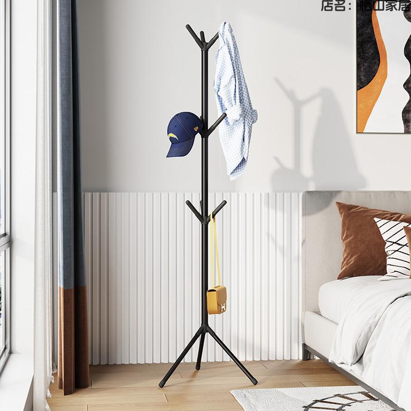 衣角处转角衣帽架落地家用衣服卧室简约现代客厅韩式墙角拐角三角