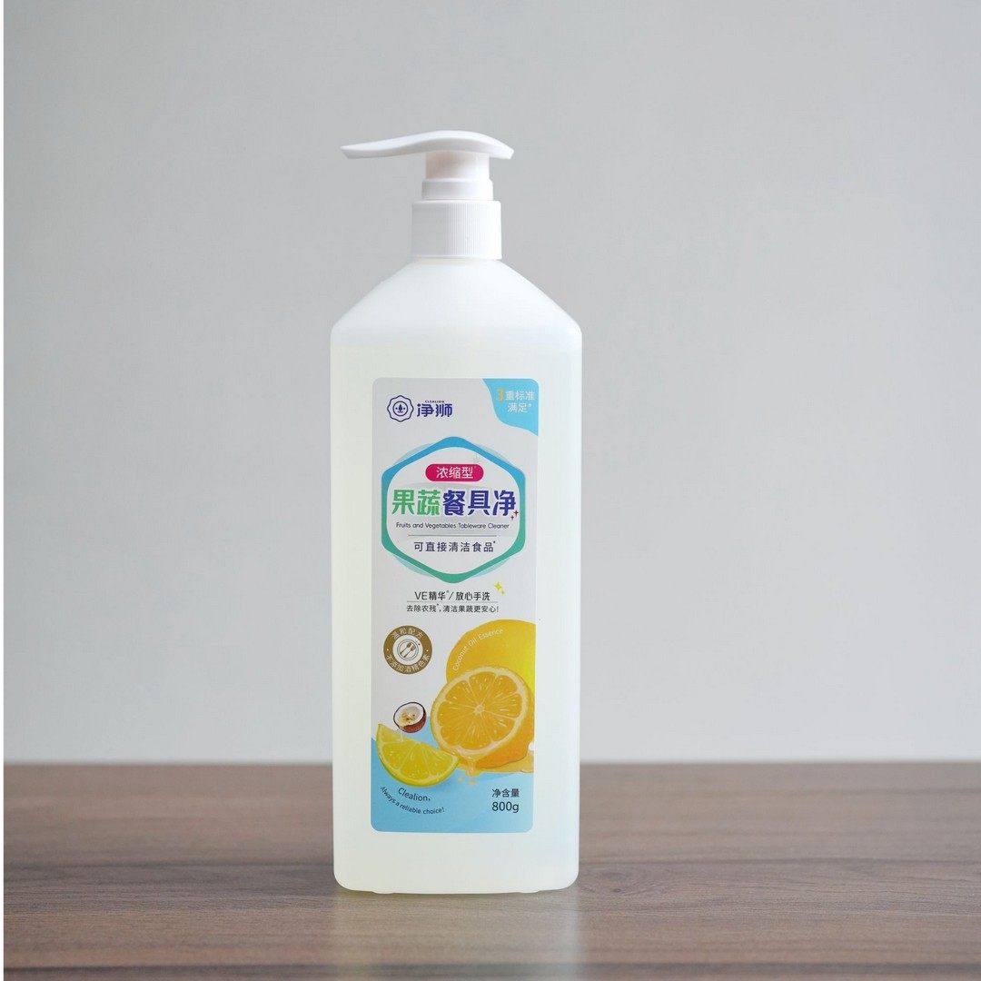 FL温和配方浓缩型果蔬餐具净洗洁精800克