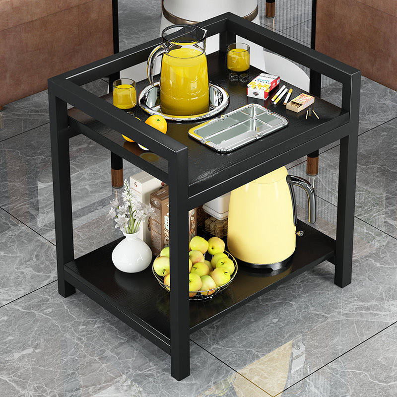 麻将茶几麻将桌边几麻将机棋牌室茶水架阳台放水壶小茶几多层带轮