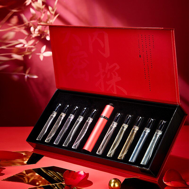 大内密探-探柔香水礼盒十个好闻淡香持久留香便携女士香水礼物