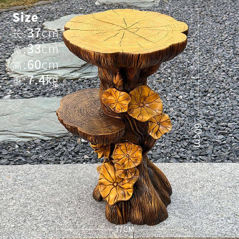 客厅大型落地摆件木头电视柜旁家居装饰盆栽收纳树桩根雕工艺品,家居饰品,落地摆件,淘宝优惠券,粉丝福利购,淘宝优惠卷