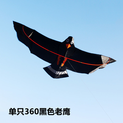 飞阳伞布3米大老鹰风筝新款潍坊特大型大人成人专业级用微风易飞