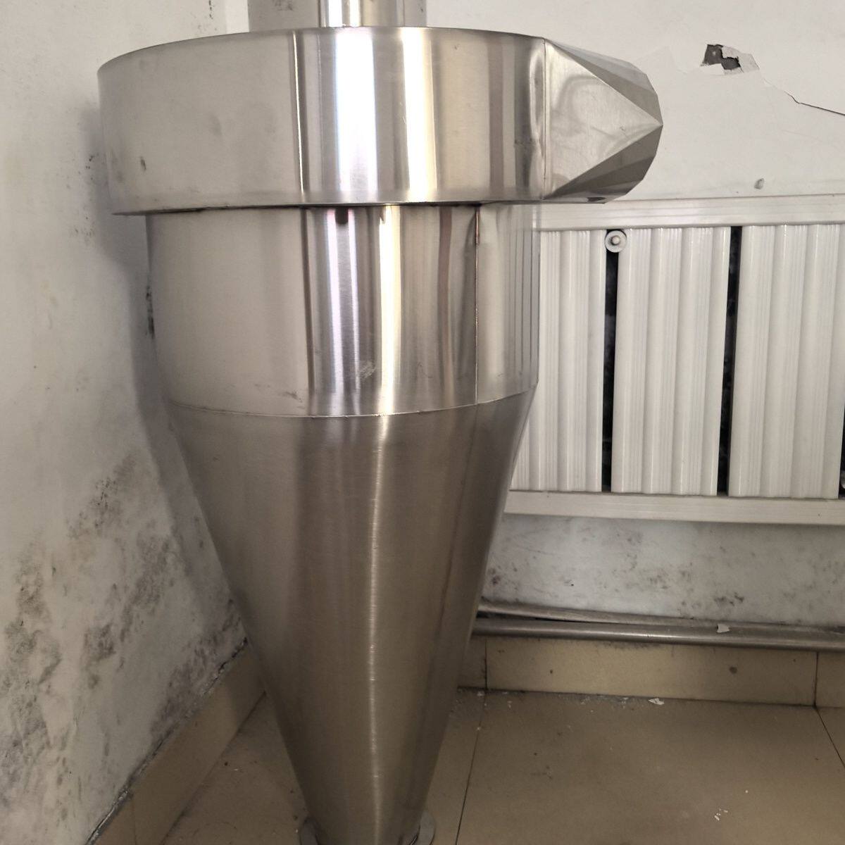 沙克龙除尘器旋风多功能粉碎机分离器加厚配件饲料型号料器定制厂