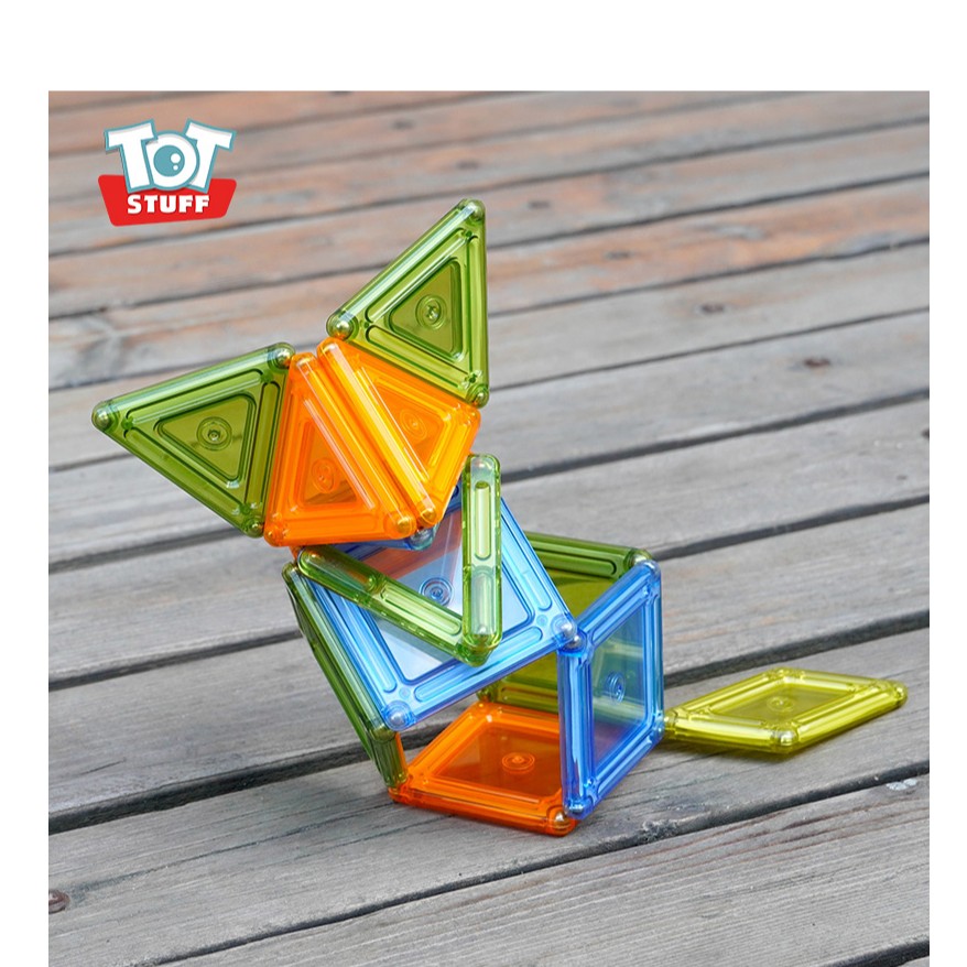 大王totstuff点对点吸磁力片数学建构拼搭积木益智探索玩具