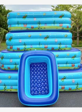 Children's inflatable adult swimming pool  pool baby bathtub