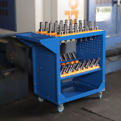 cnc加工中心bt40工具车bt30数控刀具收纳架车间移动小推车刀柄架